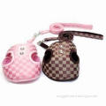 Pet Harness/Leash, Made of Long Lasting Nylon and Polyester Mesh Material